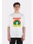 Beyaz Oversize T-Shirt Bigfoot Saw Me 1