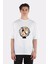 Beyaz Oversize T-Shirt Escanor 1