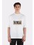 Beyaz Oversize T-Shirt Choose Your Monster 1