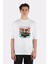 Beyaz Oversize T-Shirt Roronoa 1