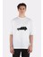Beyaz Oversize T-Shirt Car In Profile. Part 176 1