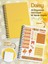 Notebook Sticker'lı 4'lü Çizgisiz Defter Seti (21 x 14,8 cm 120 Sayfa) Planlayıcı Defter SETI-T968 5