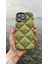 iPhone 15 Pro Max Uyumlu Yeşil Baklava Puff 1