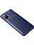 Samsung Galaxy M51 Kılıf Focus Karbon Silikon - Lacivert 2