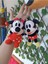 Pelüş Mickey Mouse Maskot Anahtarlık ve Çanta Süsü  Love 2