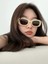Kare Oval Çerçeve Bej High-End Sense Ins Küçük Yüz Fotoğraf Güneş Gözlüğü Yuvarlak Yüzlü Kadınlar Için Retro Küçük Çerçeve Güneş Gözlüğü Pirinç Çerçeve Çay Parçaları (Yurt Dışından) 4