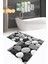 3D Dijital Baskılı Kaymaz Taban Yıkanabilir Ikili Banyo Takımı Klozet Takımı, N-Klozet-46-Gri, 3