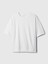 Erkek Beyaz Mini Gap Logo Oversize T-Shirt 5