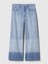 Kız Çocuk Açık Mavi High Rise Stride Wide-Leg Ankle Jean Pantolon 4