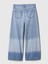 Kız Çocuk Açık Mavi High Rise Stride Wide-Leg Ankle Jean Pantolon 5