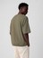 Erkek Haki Mini Gap Logo Oversize T-Shirt 3