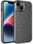 iPhone 14 Plus - Uyumlu Kamera Korumalı Simli Lüks Zore Koton Kapak-Gri 1