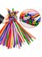 Pcs Sausage Balloon Mıxed Color Vıp 100 Adet Sosis Balon Karışık Renkli Sosis Balon 1