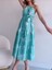 Halter Yaka Poplin Elbise 1