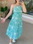 Halter Yaka Poplin Elbise 5