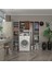 Kenzlife çamaşır makinesi dolabı hayzummega cvz 180*156*55 banyo kiler çift kapaklı arkalıklı 1