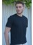 Siyah Basic Erkek T-Shirt 1