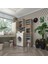 Kenzlife çamaşır makinesi dolabı hayzummaks crd 180*096*55 banyo kiler çift kapaklı arkalıklı 1