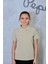 Kadın %100 Pamuk Polo Yaka Büyük Beden Düz T- Shirt 1