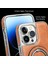iPhone 14 Pro Max Manyetik Elektroliz Kaplama Kickstand Telefon Kapağı (Yurt Dışından) 5