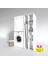 Kenzlife çamaşır-kurutma makinesi dolabı alyusha byz 180*120*60 banyo arkalıksız + tekli duvar rafı hediyeli 1