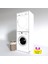 Kenzlife çamaşır-kurutma makinesi dolabı zakhar byz 180*70*60 banyo arkalıksız + tekli duvar rafı hediyeli 1