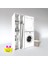 Kenzlife çamaşır-kurutma makinesi dolabı alyusha sol byz 180*120*60 banyo arkalıksız + tekli duvar rafı hediyeli 1