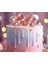 Pasta Süsleme Topu Yaldızlı Rose Gold 3