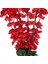 Yasima3 Adet Kırmızı 9 Dallı Bahar Dalı Saksı Vazo Çiçeği Dekor Ürünü 4