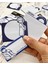 3 Parça Farklı Boyutlarda Mavi Sticky Note Set / Post-it / Bloknot / Not Kağıdı 3
