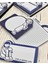 3 Parça Farklı Boyutlarda Mavi Sticky Note Set / Post-it / Bloknot / Not Kağıdı 4
