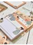 3 Parça Farklı Boyutlarda Turuncu Sticky Note Set / Post-it / Bloknot / Not Kağıdı 5
