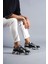 Siyah Crocodile, %100 Vegan & Pamuk Iç Astar, Topuk Boyu 4 Cm, Günlük Şık Tasarım Erkek Sneaker 1