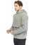Erkek Kapüşonlu Polar Sweatshirt Dıves Gri 3
