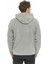 Erkek Kapüşonlu Polar Sweatshirt Dıves Gri 4