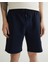 Erkek Lacivert Regular Fit Logolu Şort 2724129T.433 4