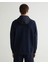 Erkek Lacivert Regular Fit Kapüşonlu Logolu Sweatshirt 2524129T.433 2