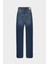 High Waist Tailored Baggey Balloon Kadın Jean Pantolon 2