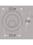 1,5W Power LED Ufo Spot (Hareketli) (Mavi) Cat CT-5268M 4