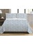 Modern Desenli Baskılı Çift Kişilik Pike Takımı 200X230 cm Renkli 1