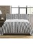 Modern Desenli Baskılı Çift Kişilik Pike Takımı 200X230 cm Renkli 1