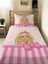 Prenses Kız Desenli Bebek ve Çocuk Baskılı Tek Kişilik Pike Takımı 160X237 1