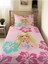 Prenses Kız Desenli Bebek ve Çocuk Baskılı Tek Kişilik Pike Takımı 160X234 1
