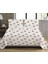 Modern Desenli Baskılı Çift Kişilik Pike Takımı 200X230 cm Renkli 1
