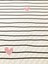 Kalp Desenli Çizgili Desenli Bebek ve Çocuk Baskılı Tek Kişilik Pike Takımı 160X230 Beyaz 2