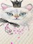 Kedi Desenli Tek Kişilik Pike Takımı 160X230 Beyaz 2
