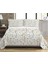 Çiçek Desenli Bebek ve Çocuk Baskılı Tek Kişilik Pike Takımı 160X230 Beyaz 1