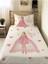 Prenses Kız Desenli Bebek ve Çocuk Baskılı Tek Kişilik Pike Takımı 160X251 1
