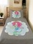 Deniz Kızı Desenli Tek Kişilik Pike Takımı 160X230 Gri 1