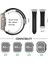 Apple Watch Seri 2 3 4 5 6 7 8 9 Se Ultra Uyumlu 42 44 45 49MM Metal Silikon Spor Kordon Paslanmaz 4
